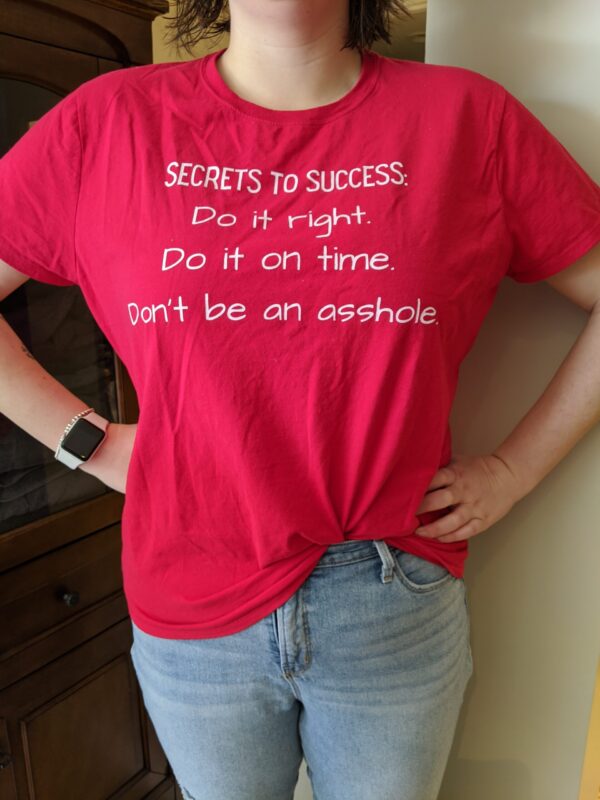 Secrets to Success t-shirt